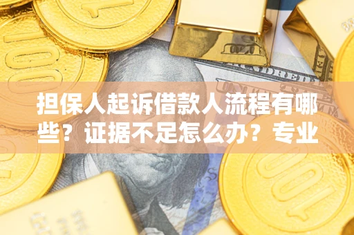 济南担保人起诉借款人流程有哪些？证据不足怎么办？专业律师解答