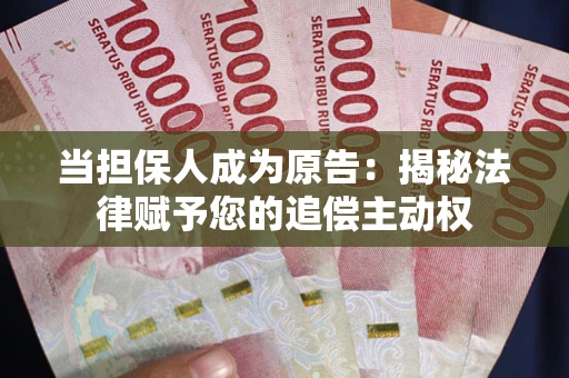 济南当担保人成为原告：揭秘法律赋予您的追偿主动权