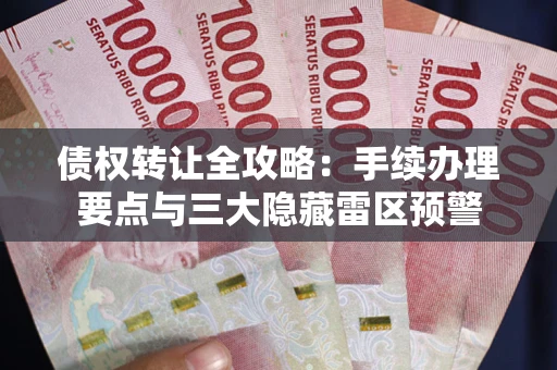济南债权转让全攻略：手续办理要点与三大隐藏雷区预警